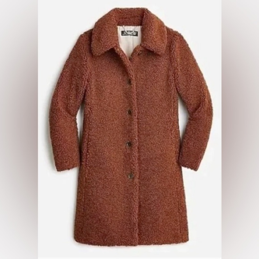 J.Crew Teddy Sherpa Coat